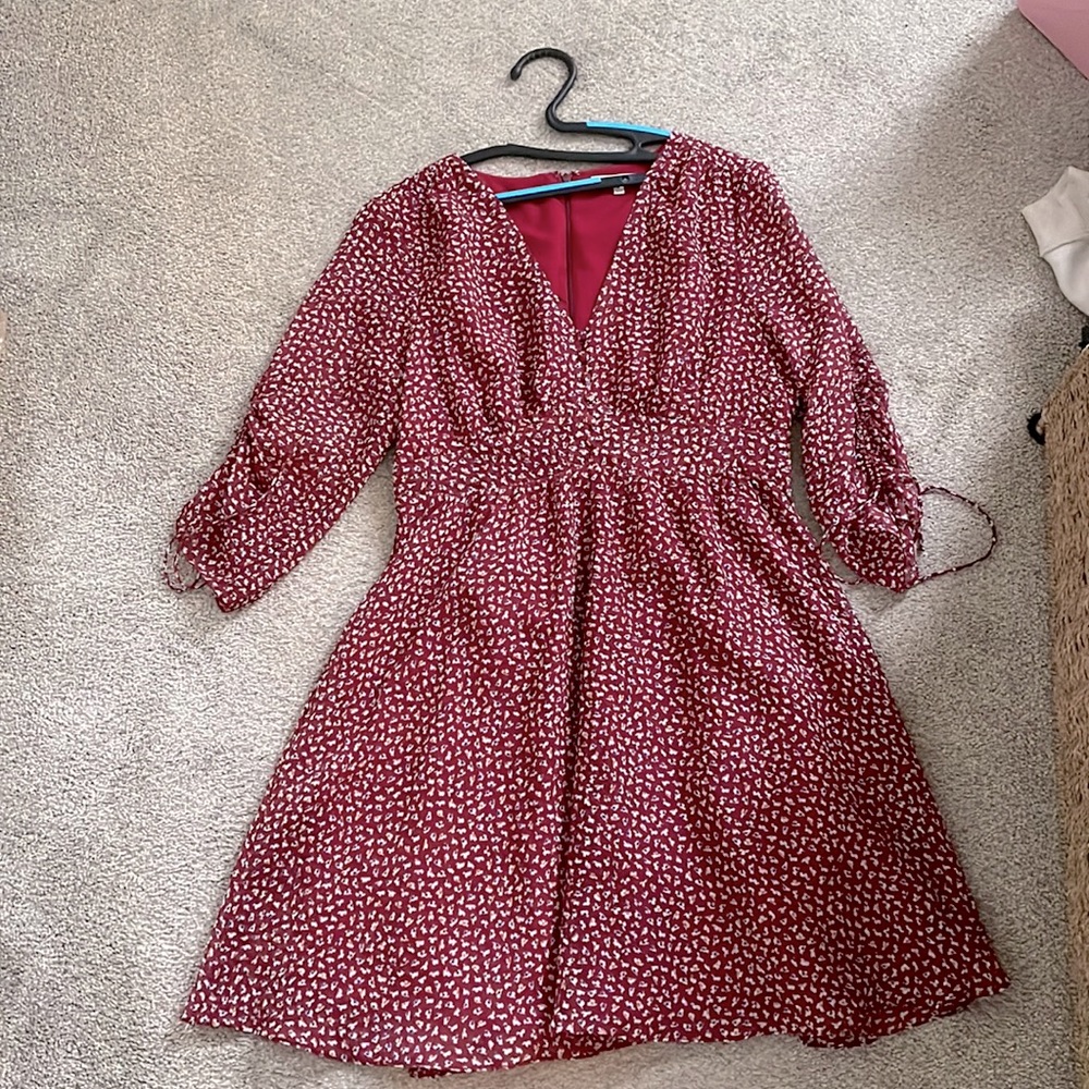 Like new short Madewell long sleeve dress, Size 8
